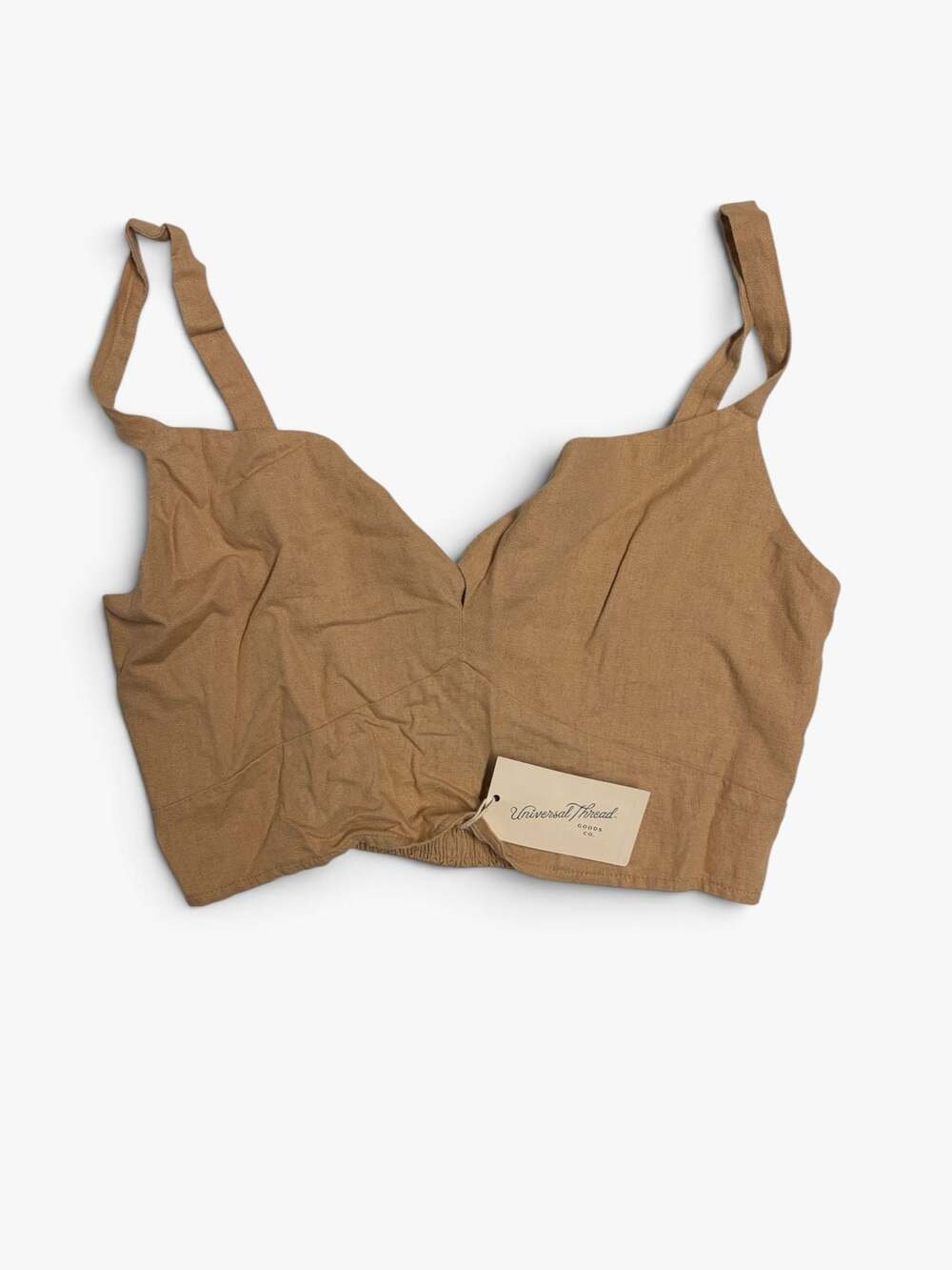 Universal Thread Women's Tie-Front Crop Tank Top Size M